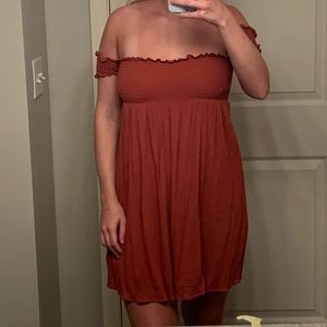 Off the shoulder sundress